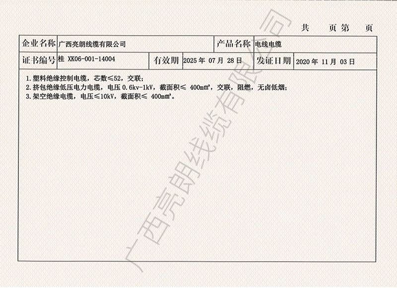 全国工业产品生产许可证